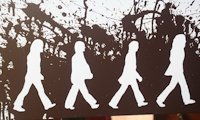 A little artsy The Beatles Wall Art